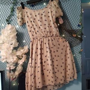 SM Bird Patterned Dress